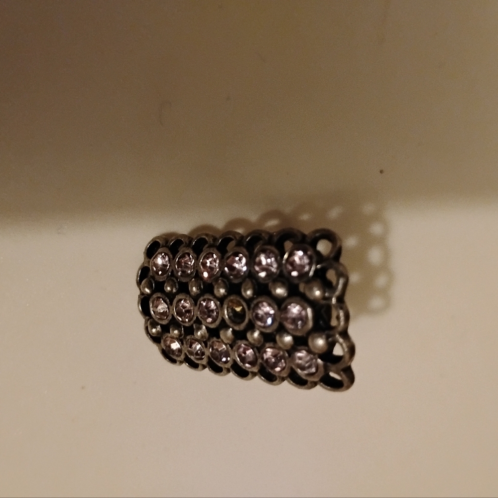 Adjustable Ring Rhinestone Ladies - Picture 5 of 5